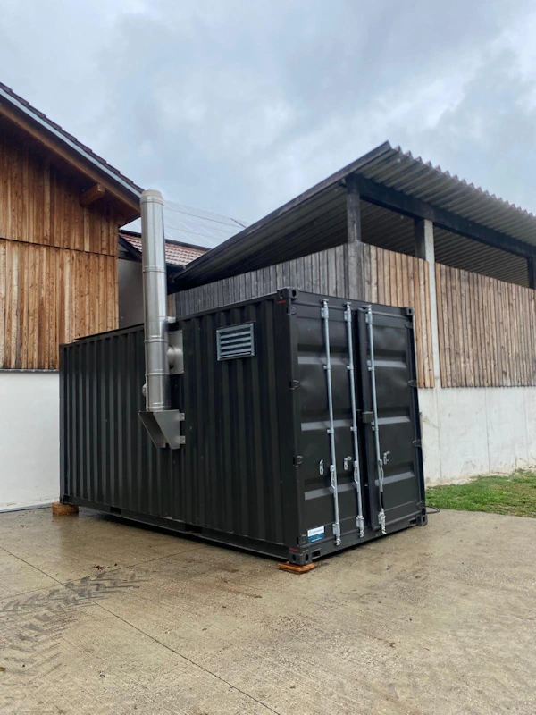 mobiler Heizcontainer
